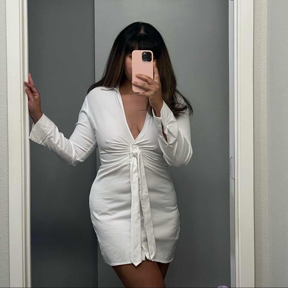 Zara shirt dress